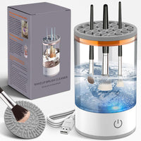 Makeup Brush Cleaner,Electric Makeup Brush Cleaner Machine for Deep Cleaning,Automatic Makeup Brush Cleaner for All Size Beauty Makeup Brush