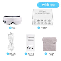Masajeador de Ojos 6D con Compresión de Aire y Bluetooth
