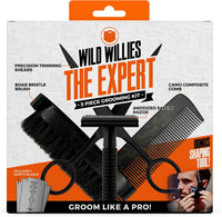 Beard Grooming Kit for Men - Wash, Conditioner, Oil & 5 Tools