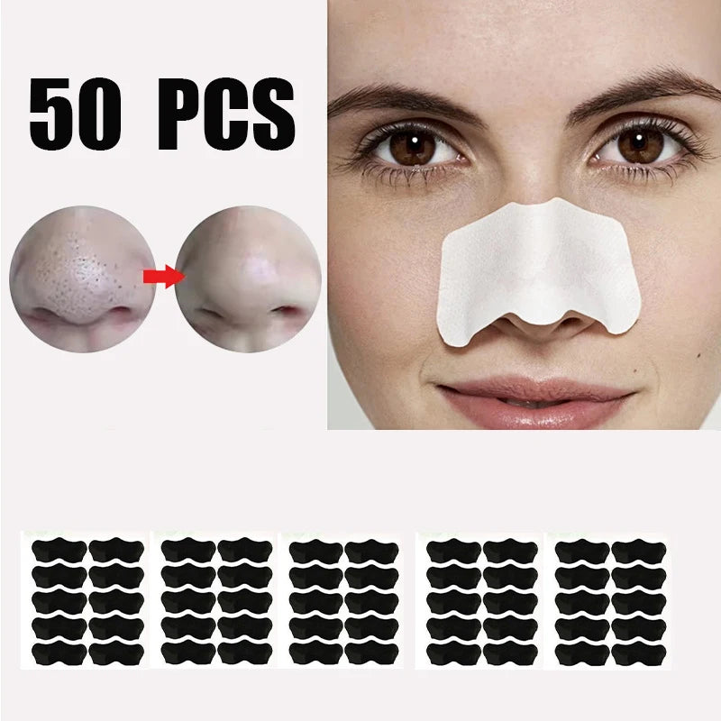 10PCS Blackhead Remover Nose Strips Deep Cleansing Nose Pore Strips Oil Control Peel off Pore Cleaner for Men Women