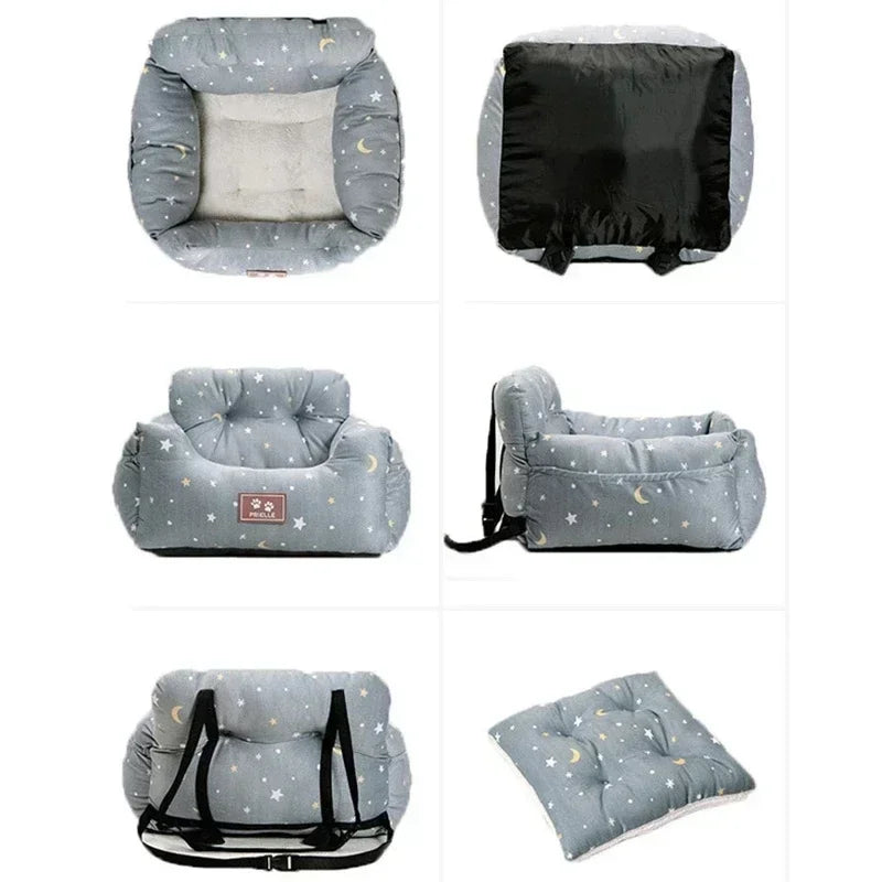 Cama y Asiento para Mascotas 2 en 1 | Para Casa y Viajes