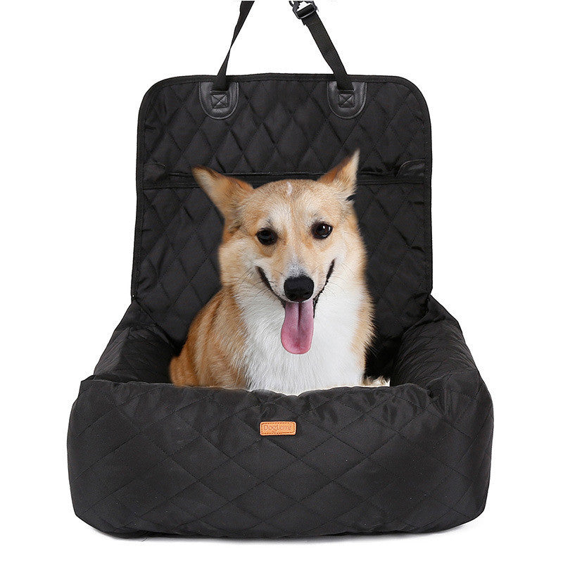 Cama de Auto para Perros | Asiento Acolchado y Protector