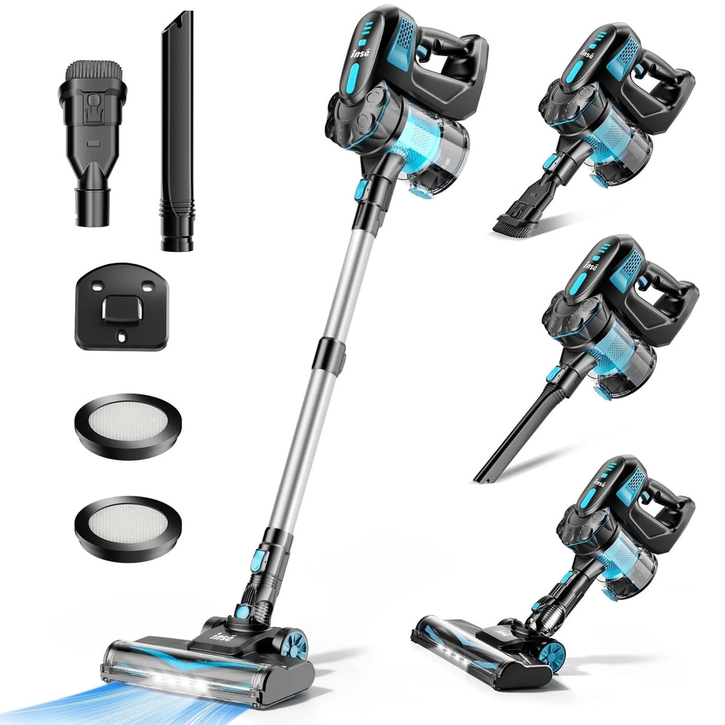 Cordless Vacuum Cleaners, 6-In-1 Lightweight Stick Vacuum for Hardwood Floor Carpet Pet Hair, V770