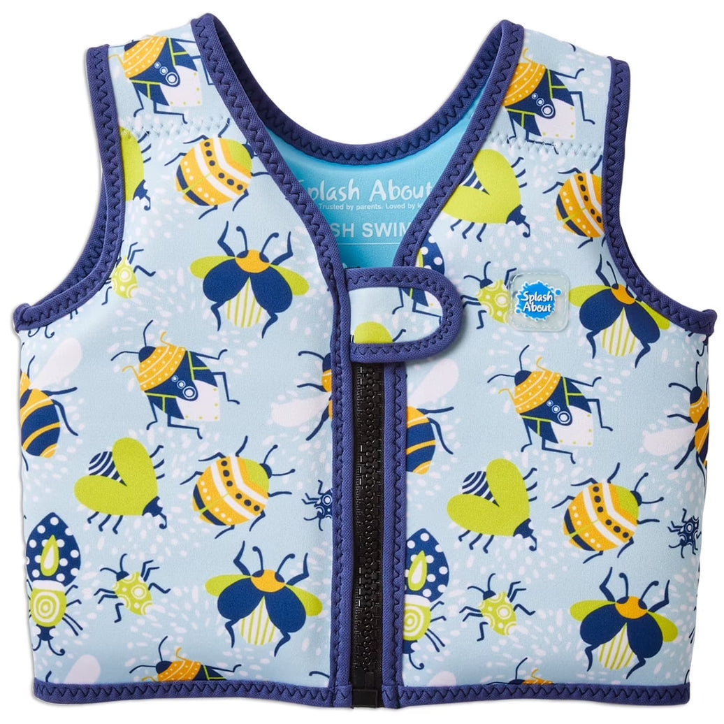Go Splash Swim Vest, Garden Bugs, 1-2 Years