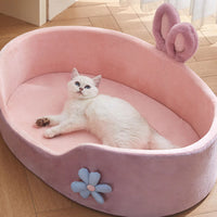 Cama Suave para mascotas Perros y Gatos | Lavable y Desmontable