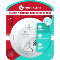 BRK SCO2B Smoke and Carbon Monoxide (CO) Detector with 9V Battery