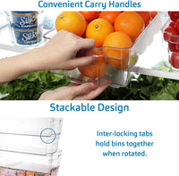 FridgeFlex™ – Organizador de Refrigerador de 8 Piezas