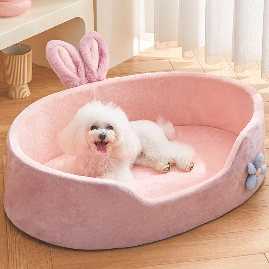 Cama Suave para mascotas Perros y Gatos | Lavable y Desmontable