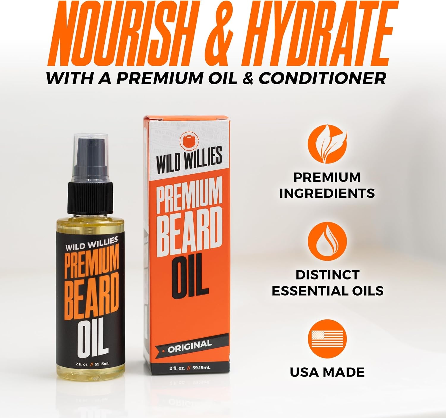 Beard Grooming Kit for Men - Wash, Conditioner, Oil & 5 Tools