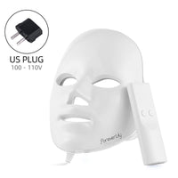 Minimalism 7 Colors LED Facial Mask Photon Therapy Anti-Acne Wrinkle Removal Skin Rejuvenation Face Skin Care Tools