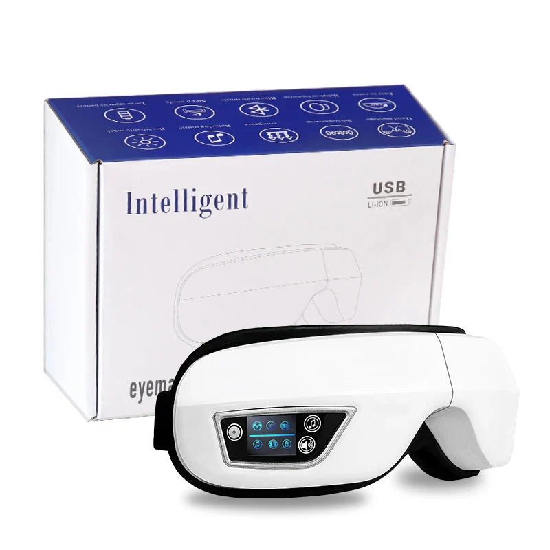 Masajeador de Ojos 6D con Compresión de Aire y Bluetooth