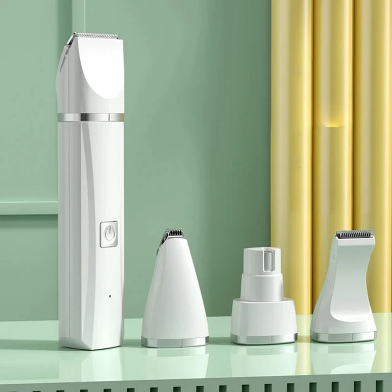 Kit de Aseo Eléctrico para Mascotas - Corte de Pelo, Uñas y Higiene en un Solo Producto