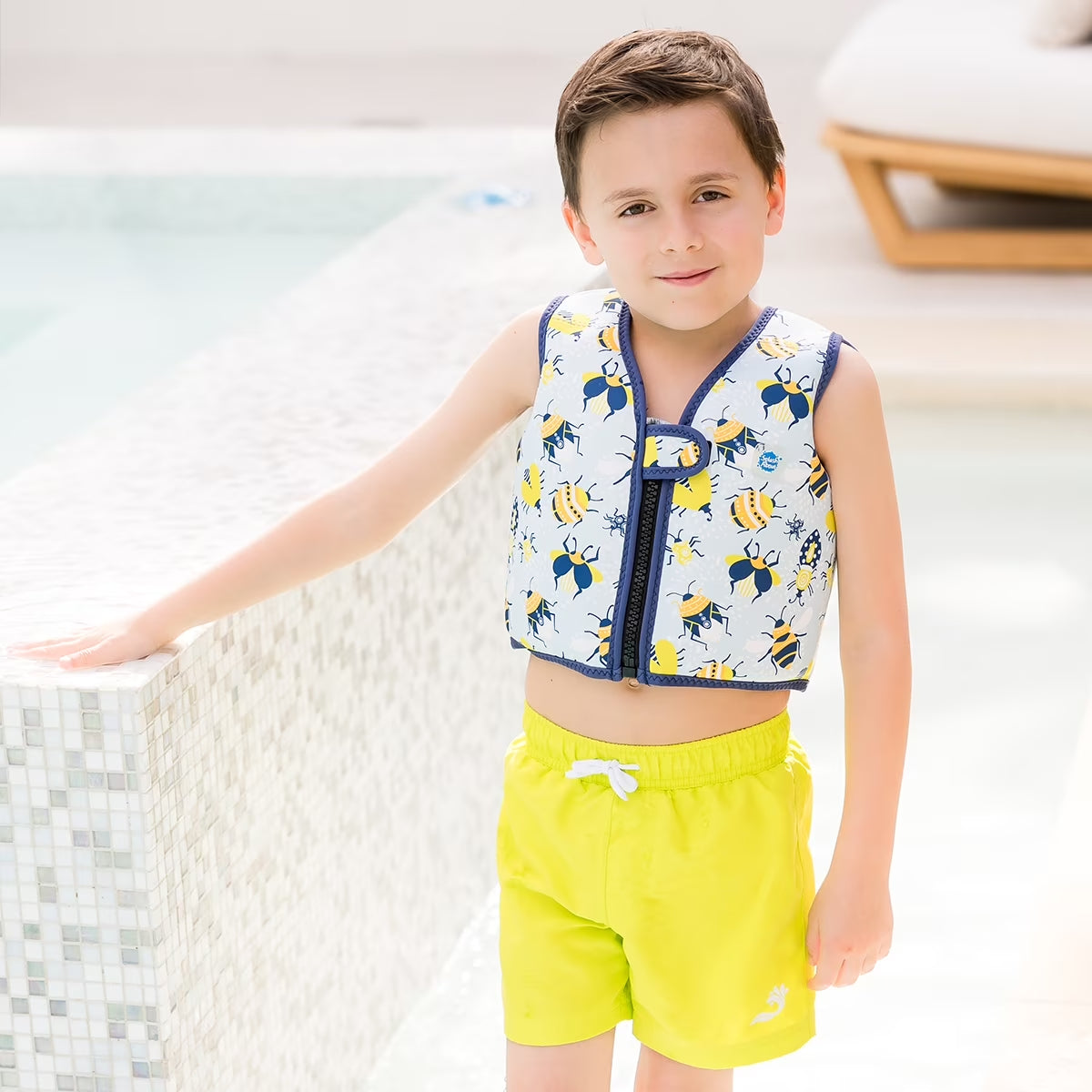 Go Splash Swim Vest, Garden Bugs, 1-2 Years