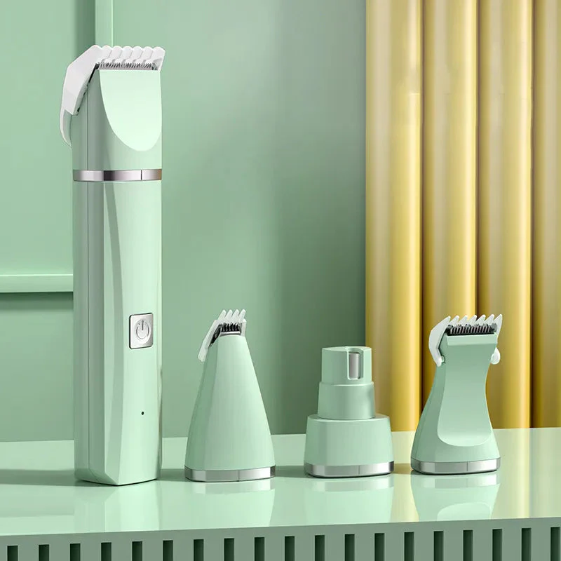 Kit de Aseo Eléctrico para Mascotas - Corte de Pelo, Uñas y Higiene en un Solo Producto