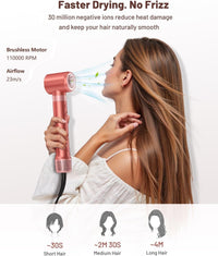 High-Speed Hair Dryer Brush - Hot Air Styler Multi Hair Styler