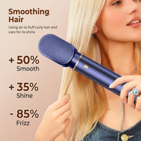 5 in 1 Blow Dryer Brush, Upgrade Hair Dryer Brush Air Curler Air Curl Wrap