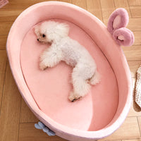 Cama Suave para mascotas Perros y Gatos | Lavable y Desmontable