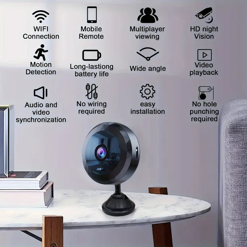 Wireless Network Security Camera Wifi HD Surveillance Camera Diamond
