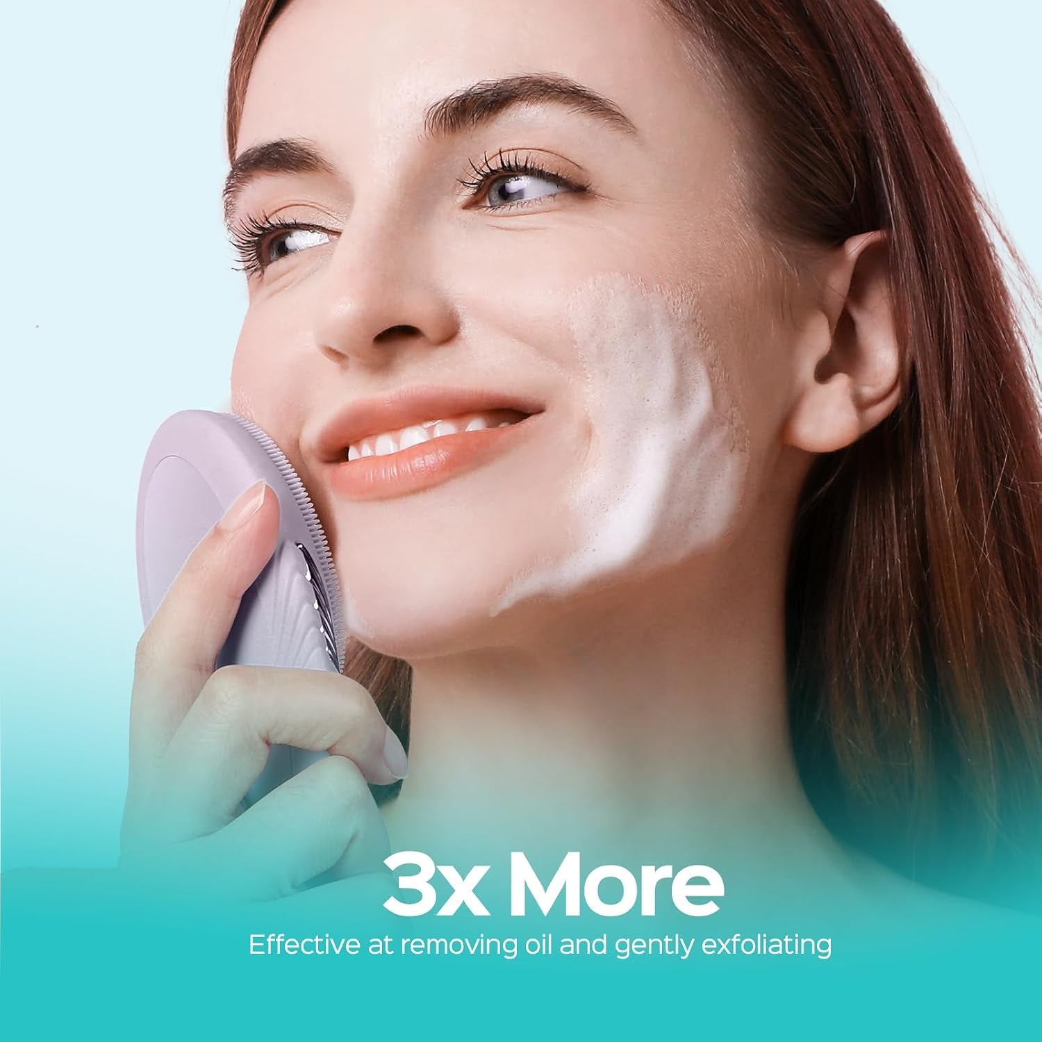 FBS01 Facial Cleansing Brush Face Scrubber, Compact for Travel