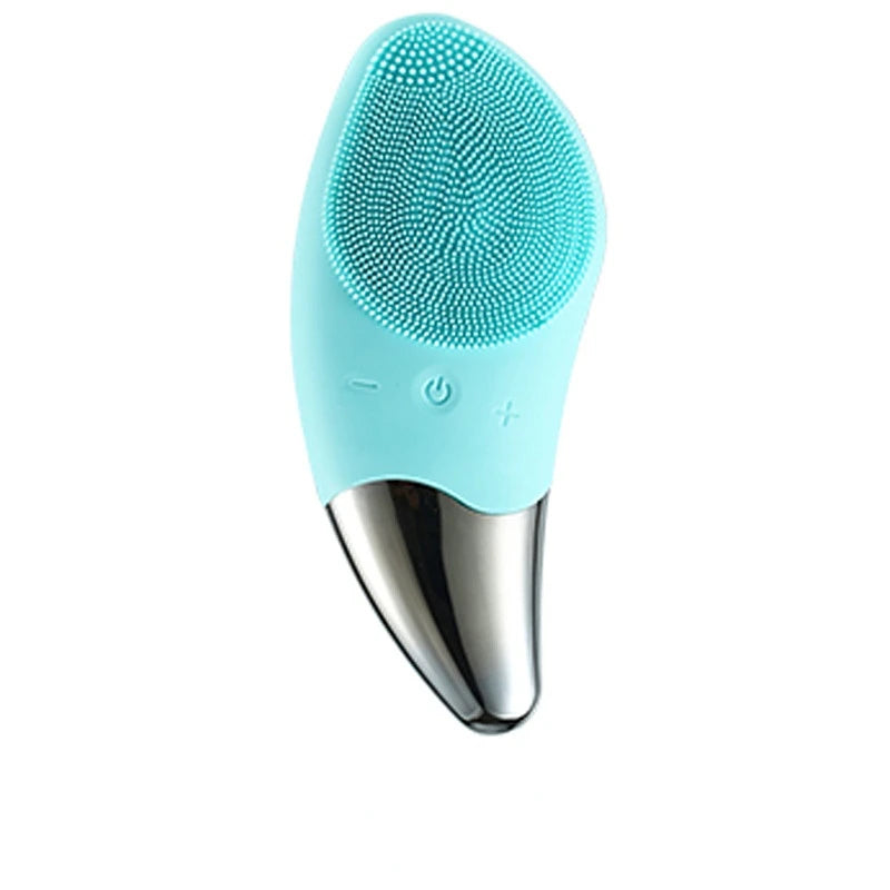 Electric Facial Cleansing Brush Massager Ultrasonic Wash Instrument Deep Pore Cleaning Facial Vibration Massage Relaxation Tools