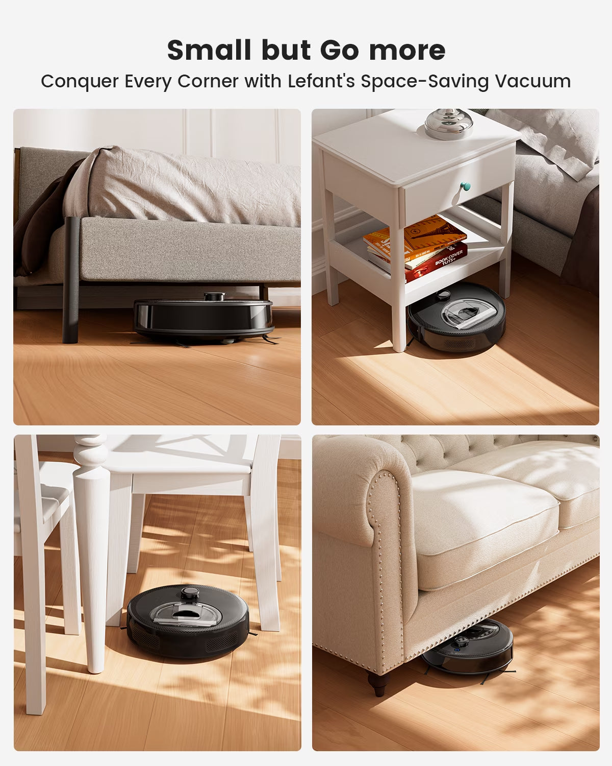 M330 Robot Vacuum and Mop with Lidar Navigation, 450Ml Visible Dustbin with Obstacle Avoidance, Perfect for Hardwood Carpets