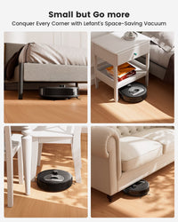 M330 Robot Vacuum and Mop with Lidar Navigation, 450Ml Visible Dustbin with Obstacle Avoidance, Perfect for Hardwood Carpets