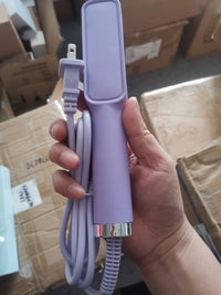 Straight Hair Comb Electric Hot Comb Straight Curly Hair Two-In-One Comb Three-Speed Temperature for Different Needs