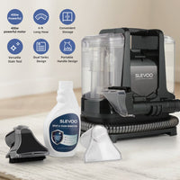 Portable Carpet Cleaner, Upholstery Cleaner with Pet Spot Stain Remover, 10.5Kpa Strong Suction, 400W Powerful Motor, New
