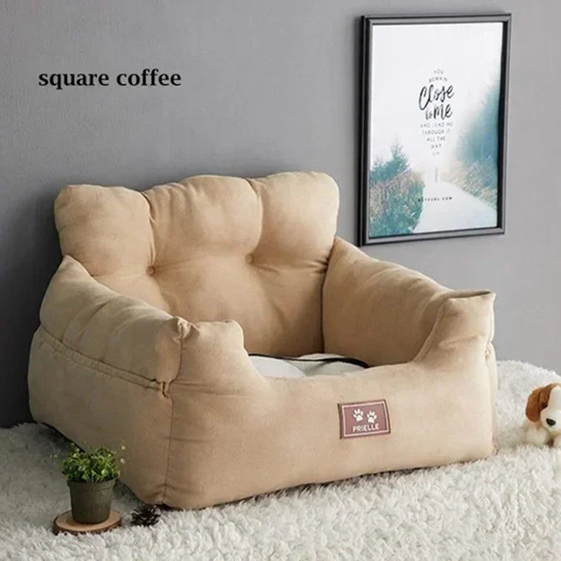 Cama y Asiento para Mascotas 2 en 1 | Para Casa y Viajes