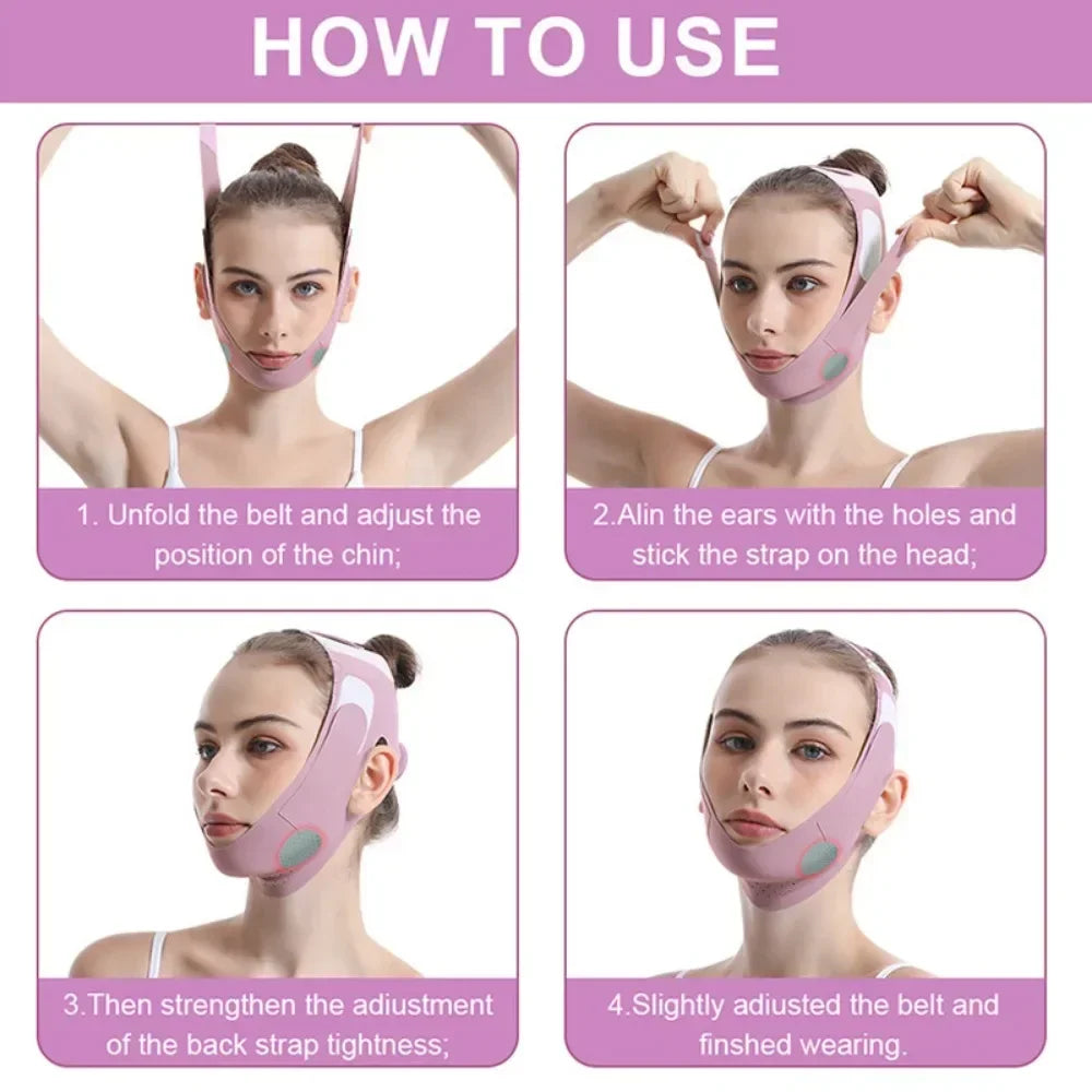 Breathable Face Slimming Bandage V Line Face Shaper Chin Cheek Lift up Belt anti Wrinkle Facial Massager Beauty Skin Care Tools