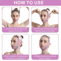 Breathable Face Slimming Bandage V Line Face Shaper Chin Cheek Lift up Belt anti Wrinkle Facial Massager Beauty Skin Care Tools