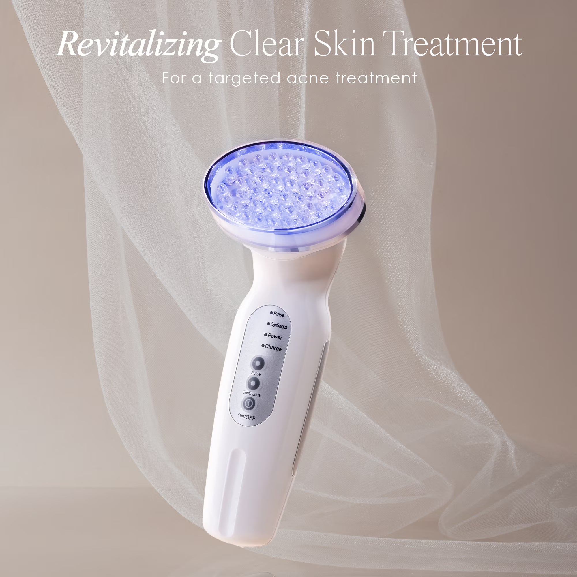 Dispositivo de Terapia de Luz LED Azul para el Cuidado Facial