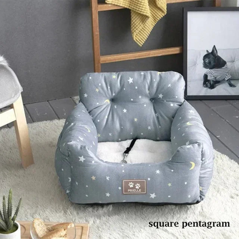 Cama y Asiento para Mascotas 2 en 1 | Para Casa y Viajes