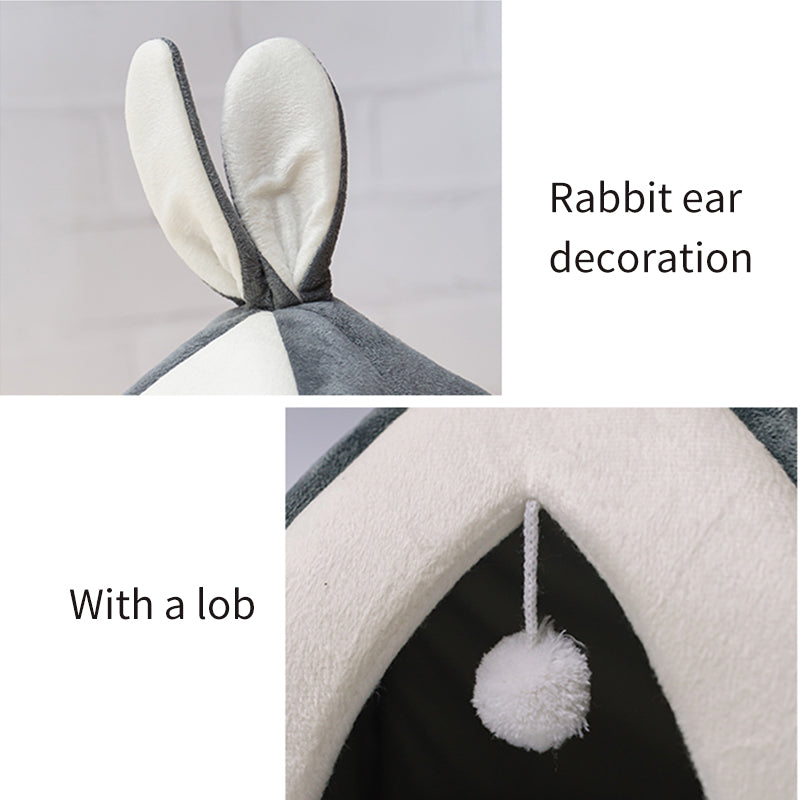 Cama Cueva Acogedora para Gatos y Perros | Rabbit Ear