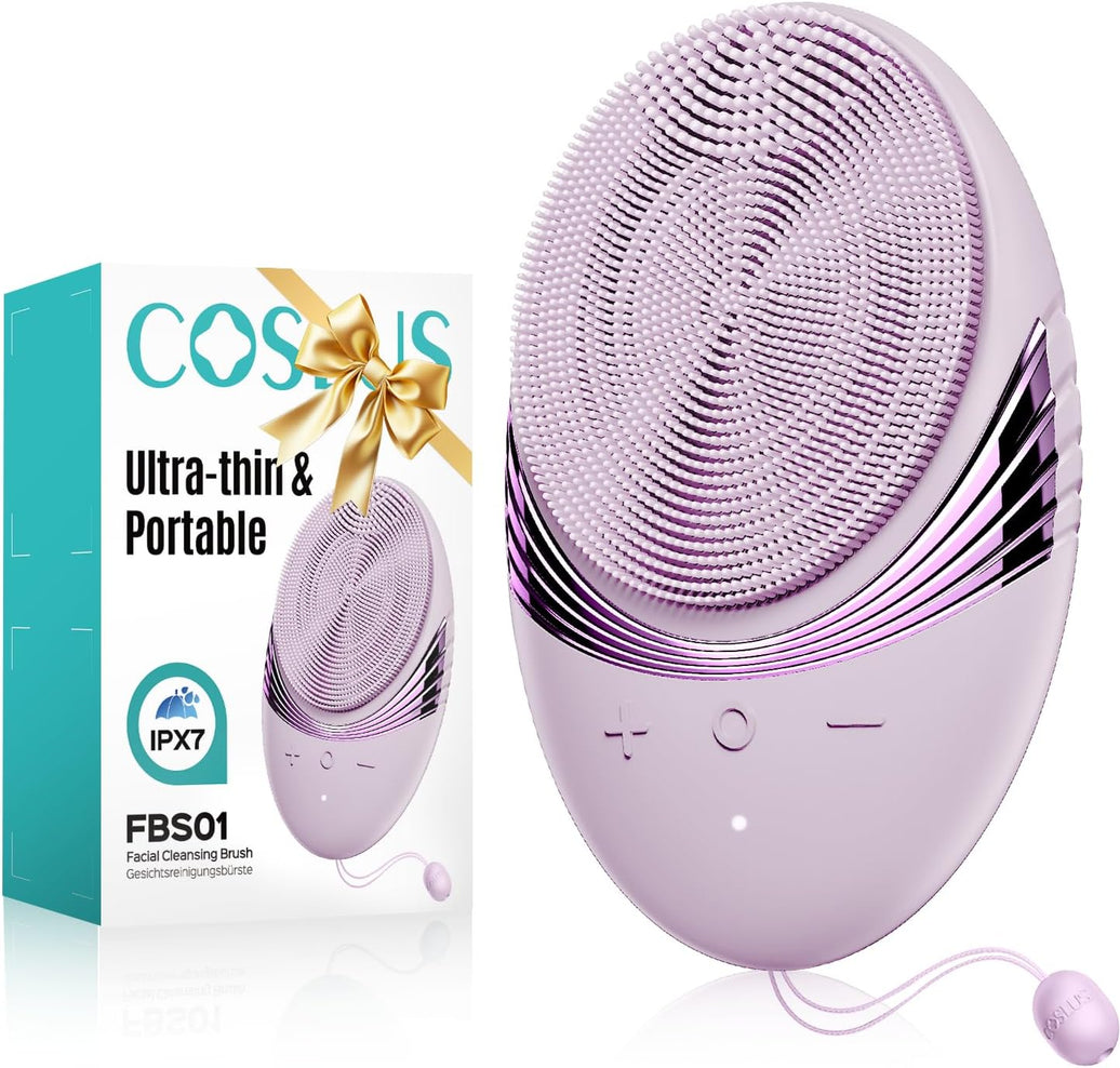 FBS01 Facial Cleansing Brush Face Scrubber, Compact for Travel