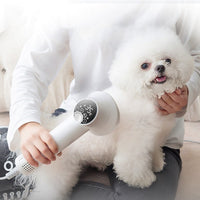 Secador y Cepillo 2 en 1 para Mascotas | Grooming en Casa