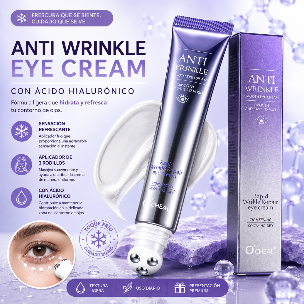 Crema para Contorno de Ojos OCHEAL - Refresca y Cuida tu Mirada