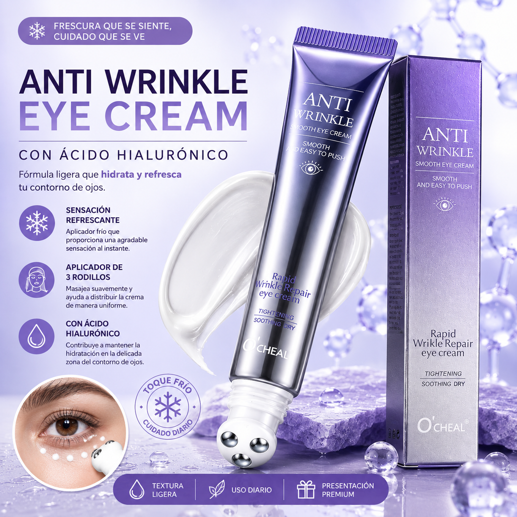 Crema para Contorno de Ojos OCHEAL - Refresca y Cuida tu Mirada