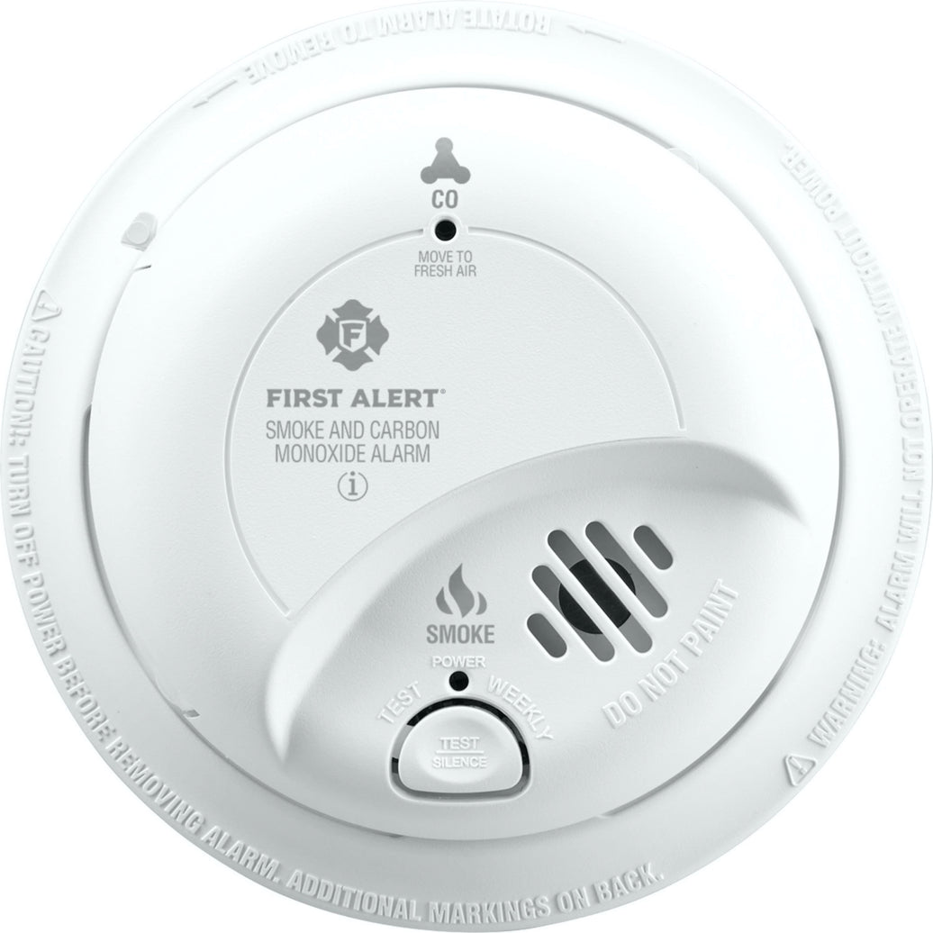BRK SCO2B Smoke and Carbon Monoxide (CO) Detector with 9V Battery