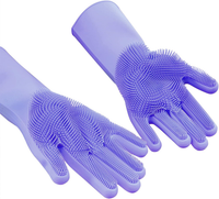 Silicone Scrubber Gloves - The Ultimate Cleaning Solution for Your Home