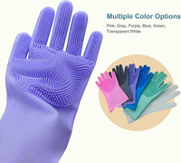 Silicone Scrubber Gloves - The Ultimate Cleaning Solution for Your Home