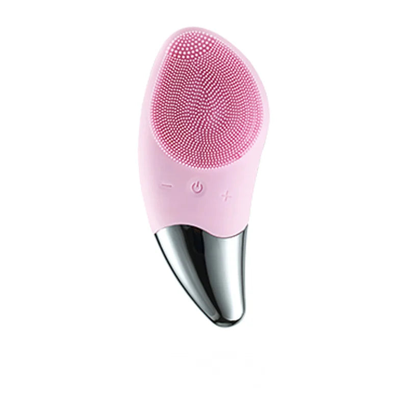 Electric Facial Cleansing Brush Massager Ultrasonic Wash Instrument Deep Pore Cleaning Facial Vibration Massage Relaxation Tools