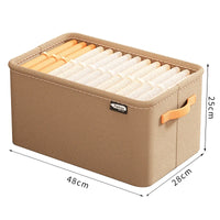 1/2/3PCS Collapsible Clothing Organizer Closet Clothes Pants Storage Organizer Closet Organizer Drawer Organizer Toy Storage