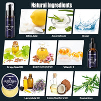 Beard Care Gifts Kit for Men - Beard Mustache Grooming Kit