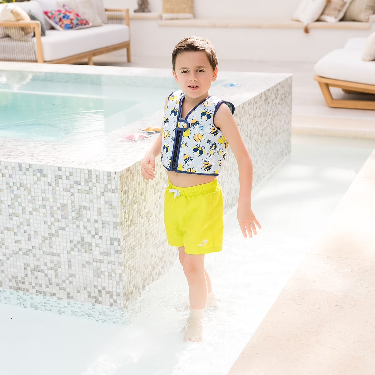 Go Splash Swim Vest, Garden Bugs, 1-2 Years