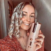 Luxora Cordless Hair Curler Automatic Curling Tool - Portable and Rechargeable