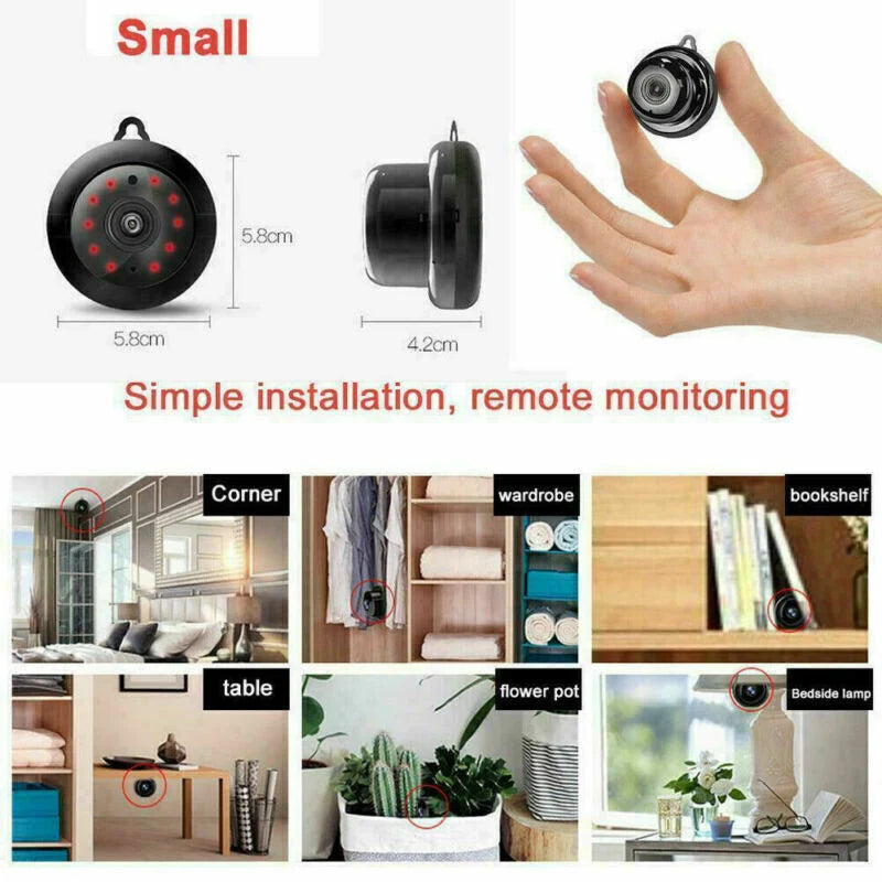 CCTV Camera Wifi 1080P Wireless IR Indoor Outdoor Security Night Vision Home CAM