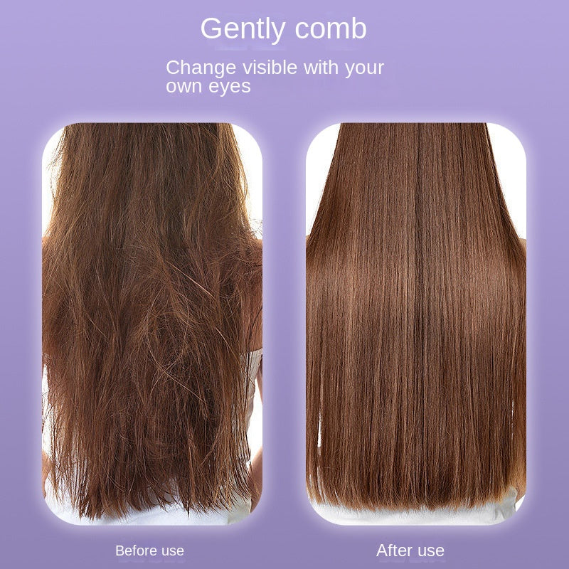 Straight Hair Comb Electric Hot Comb Straight Curly Hair Two-In-One Comb Three-Speed Temperature for Different Needs