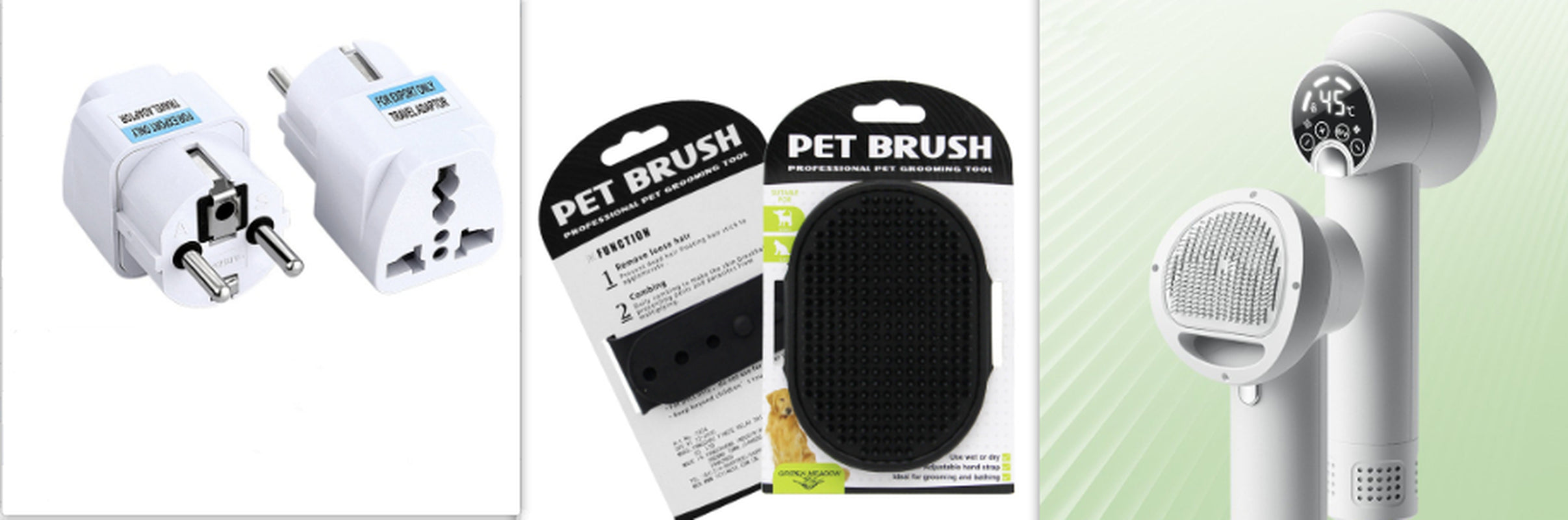 Secador y Cepillo 2 en 1 para Mascotas | Grooming en Casa