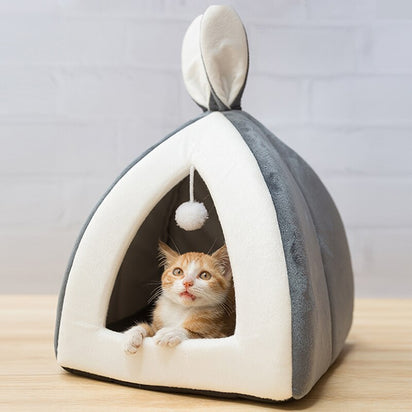 Cama Cueva Acogedora para Gatos y Perros | Rabbit Ear